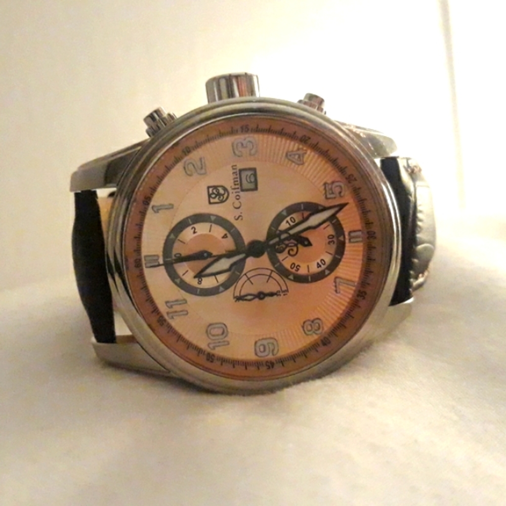 Lightly used condition S. Coifman Men's Watch